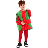 Christmas New Gift Box Costumes Cosplay Novelty Fun Cute Christmas Props Party Stage Show Clothing Children's Christmas Gifts