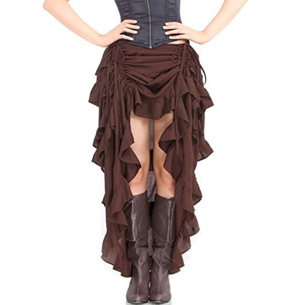 Women Pirate Outfit Goth Pirate Dress Halloween Cosplay Costume